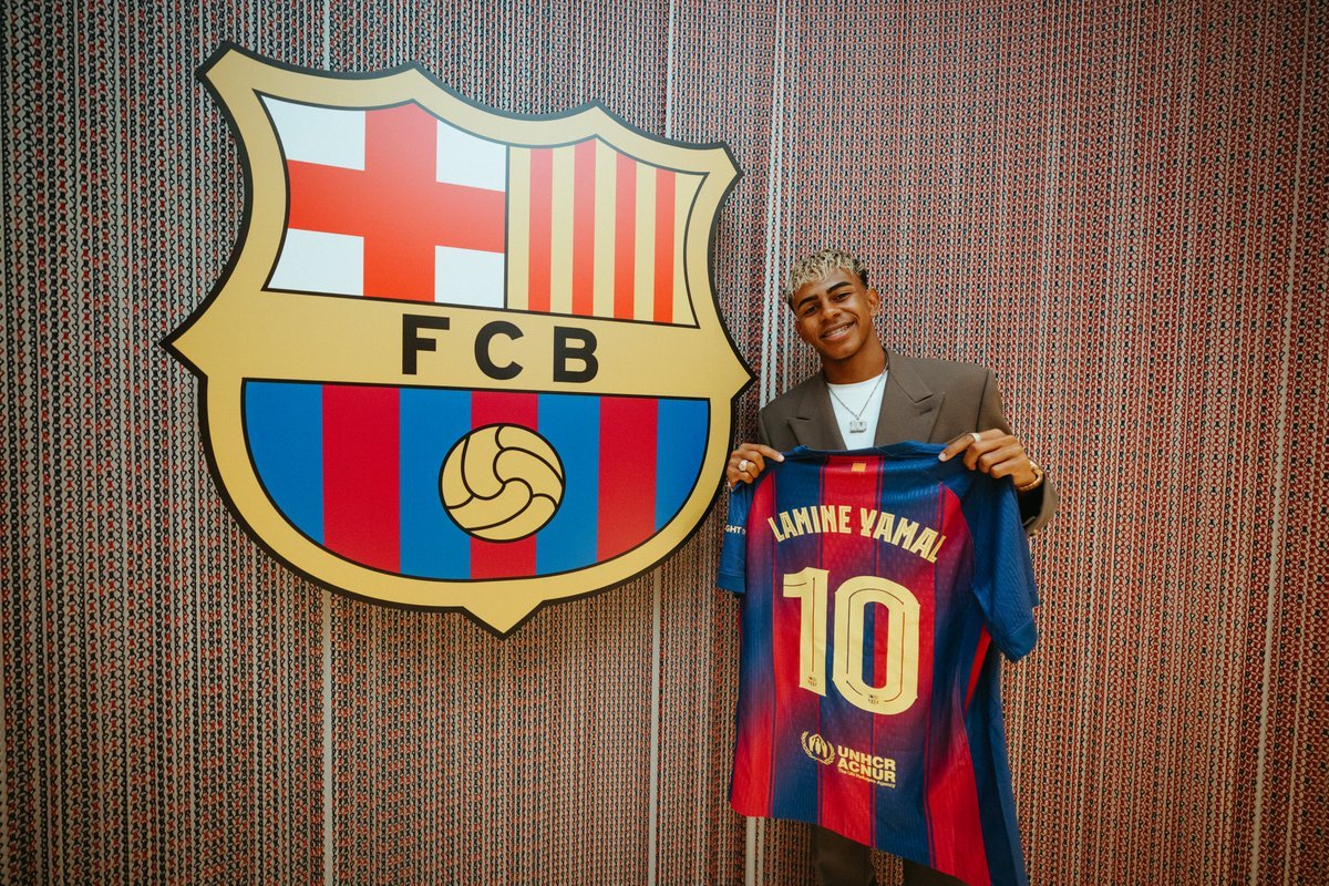 Lamine Yamal Resmi Pakai Nomor 10 di Barcelona Musim Depan