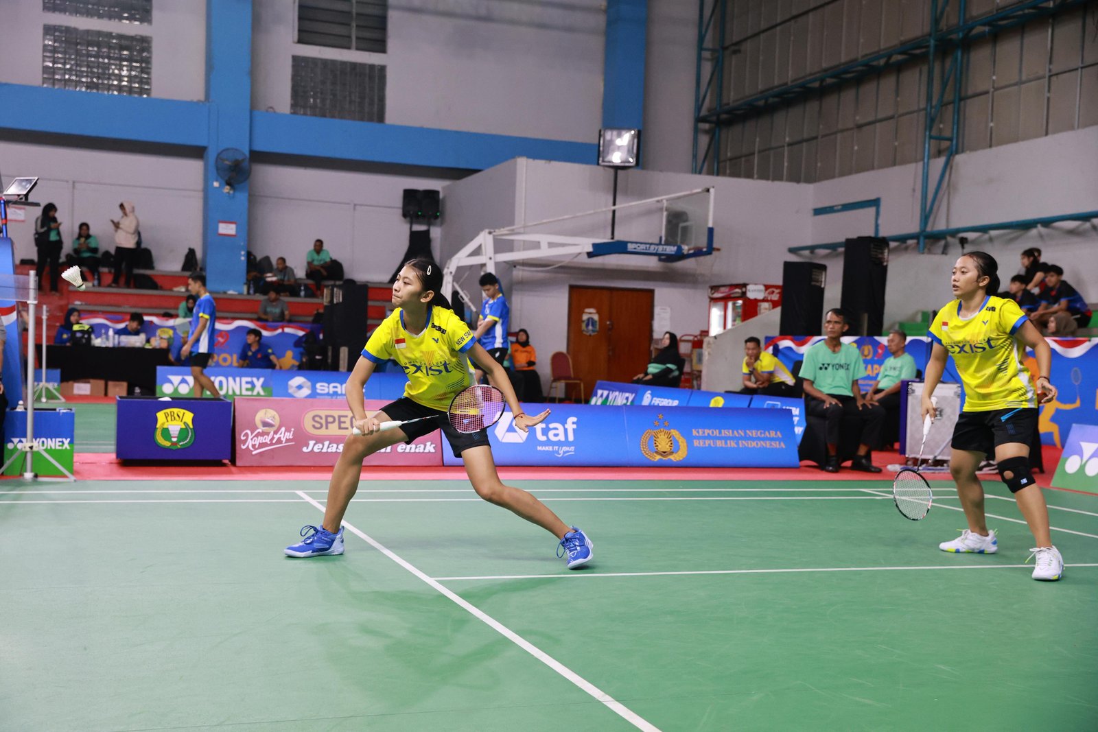 Final Ideal Terjadi di Nomor Ganda Putri Pemula Piala Kapolri 2025