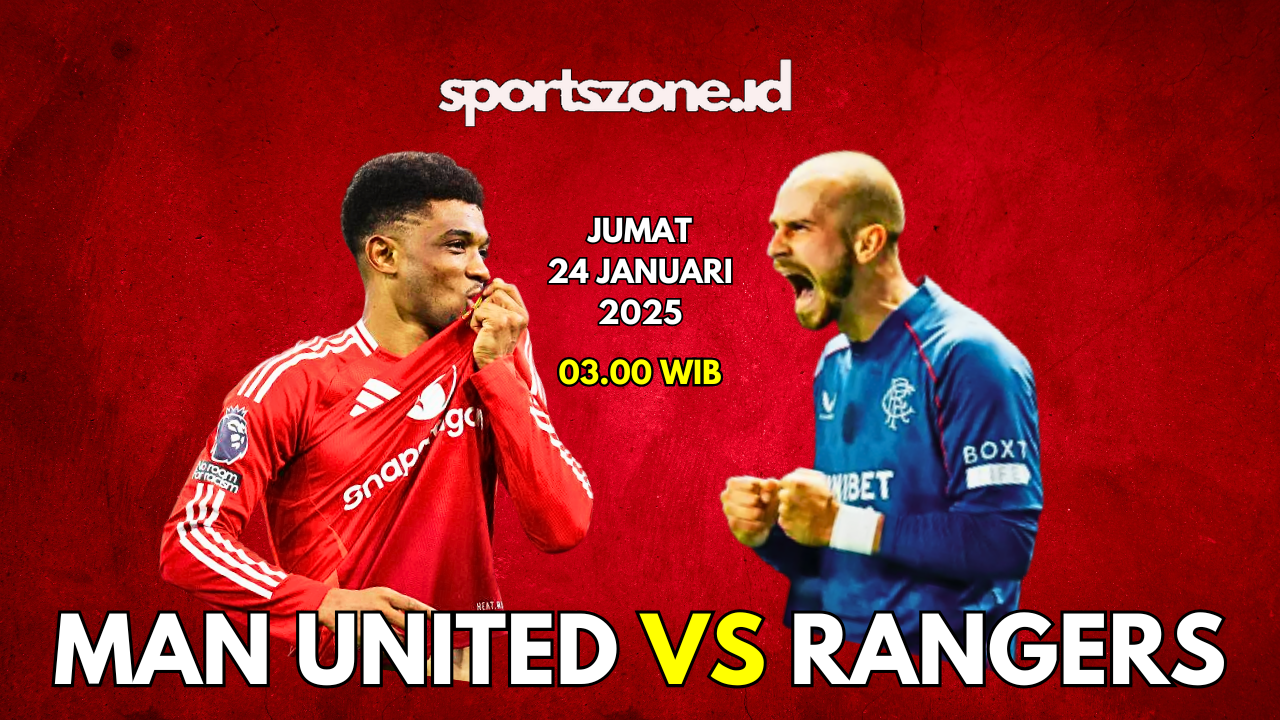 Link Siaran Langsung Liga Europa di Vidio dan SCTV Jumat 24 Januari 2025: Manchester United vs Rangers