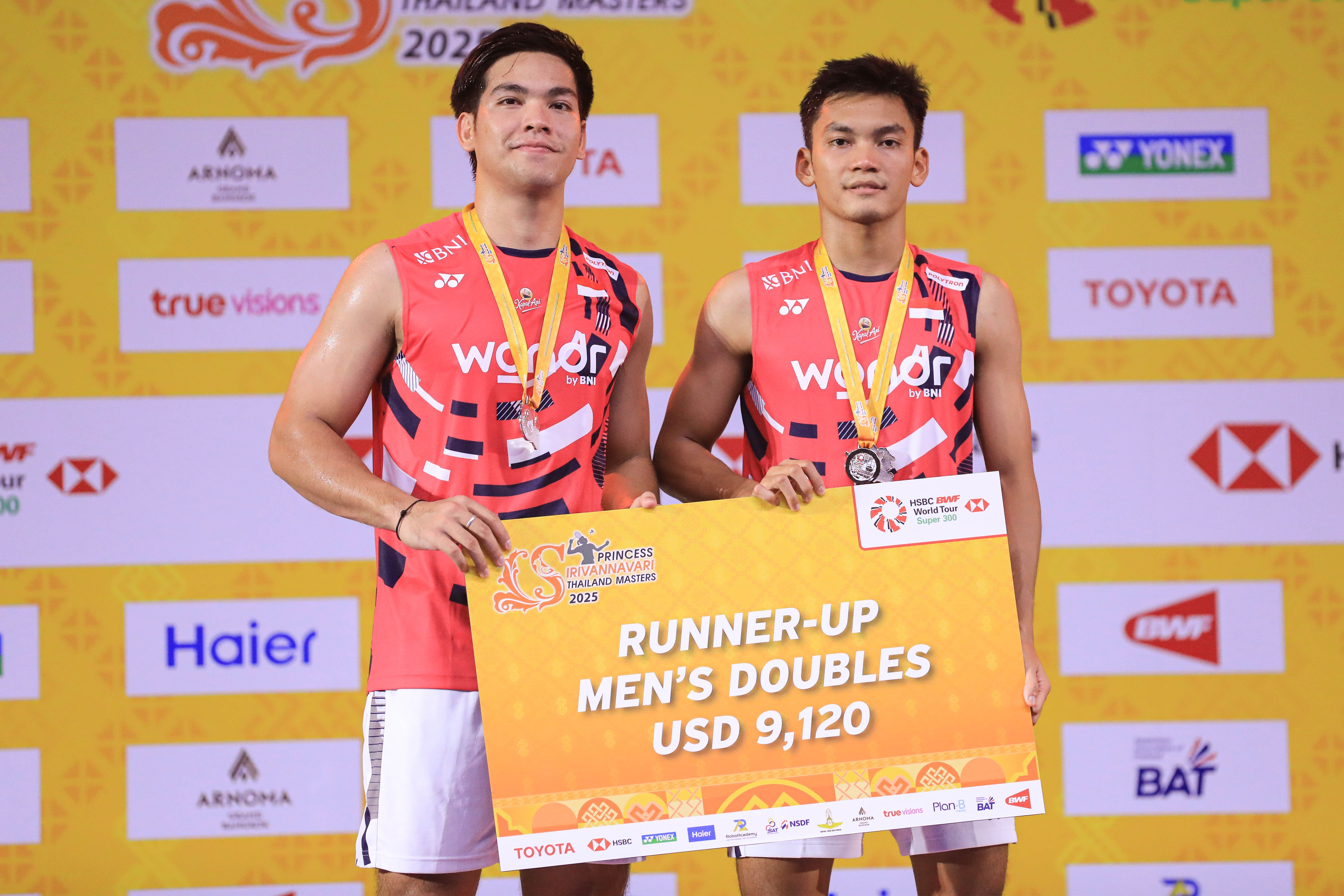 Gagal Juara Thailand Masters 2025, Begini Komentar Daniel/Fikri 