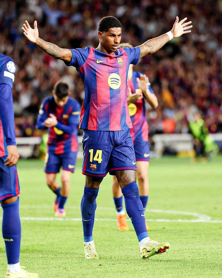 Dibuang Manchester United, Marcus Rashford Menikmati Momen Emas dengan Barcelona