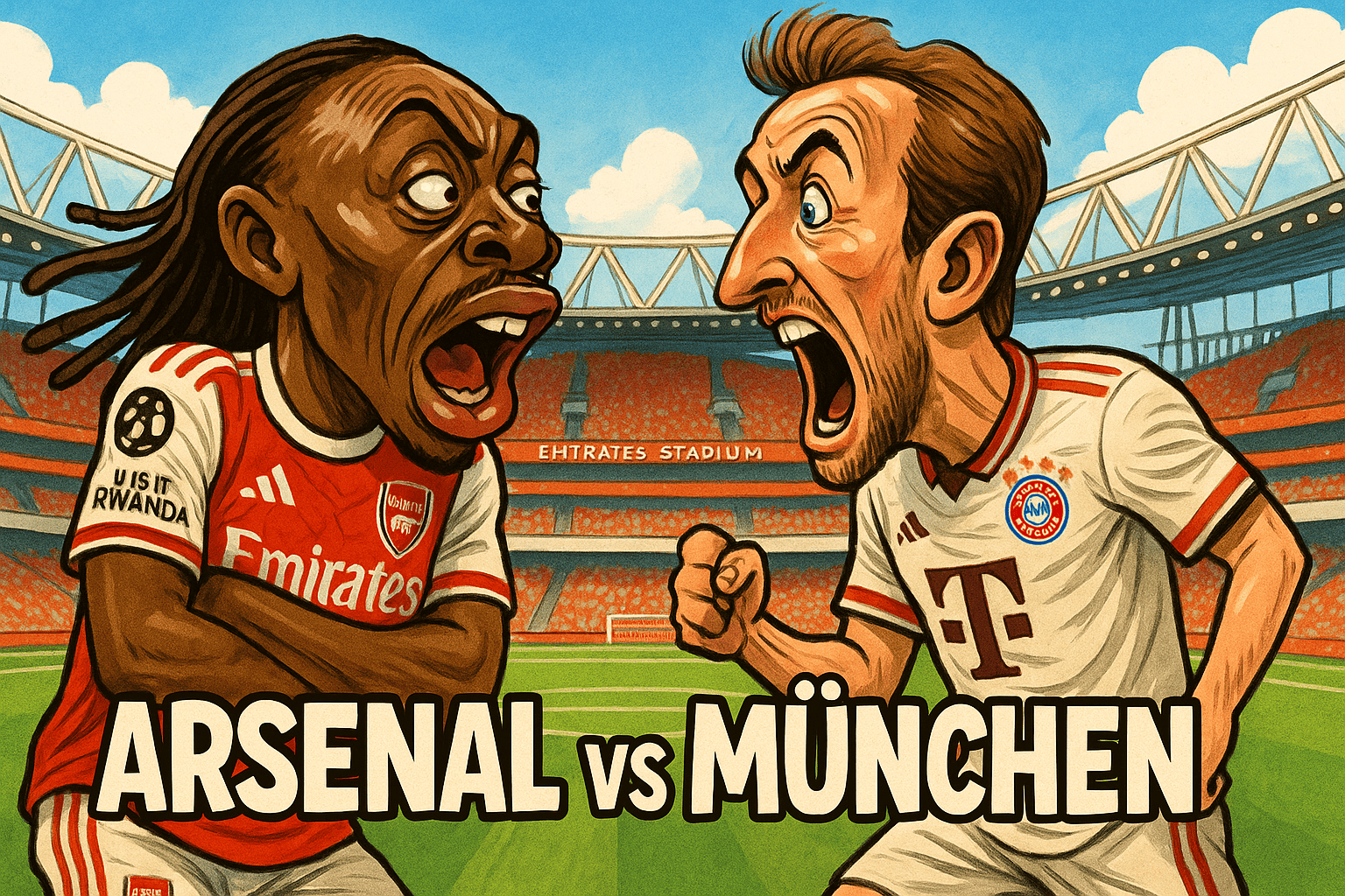 Link Nonton Siaran Langsung Liga Champions: Duel Kelas Berat Arsenal vs Bayern Munchen