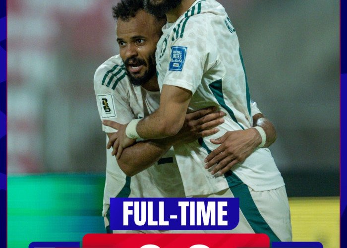  Hasil dan Klasemen Grup C: Kemenangan Arab Saudi Pastikan Timnas Indonesia Lolos Putaran 4 