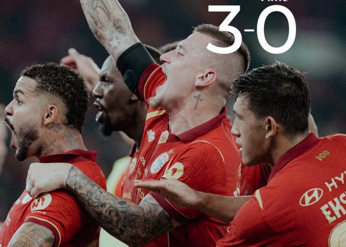 Hasil Super League: Persija Gacor Lagi, Gebuk Bhayangkara FC 3-0