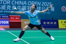 Hasil China Open 2025: Putri KW Jarang-Jarang Langsung Terjungkal, Gregoria Mariska Melaju ke 16 Besar