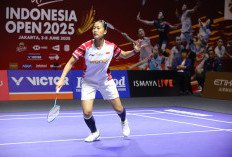 Hasil Kapal Api Indonesia Open 2025: Lawan Mundur Saat Unggul, Putri KW Melaju ke 16 Besar