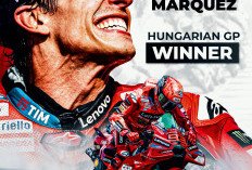 Hasil MotoGP Hungaria: Marc Marquez Tak Tertahankan, Jorge Martin Nyaris Podium
