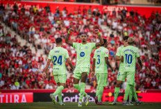 Hasil dan Klasemen Liga Spanyol: Barcelona Setengah Hati Saat Bungkam 9 Pemain Mallorca 3-0