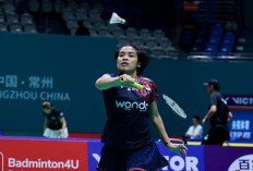 Hasil China Open 2025: Gregoria Mariska ke Perempat Final, Leo/Bagas Terhenti