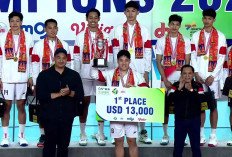 Sapu Bersih Leg 2, Timnas Voli Putra Indonesia Rebut Juara SEA V League 2025