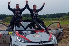 Sempat Shock, Ryan dan Adi Berjaya di Kejurnas Sprint Rally Usai Dibungkam Tebe Adhi 