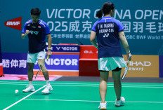 Hasil China Open 2025: Luar Biasa Jafar/Felisha Lolos Semifinal, Rehan/Gloria Terhenti