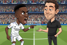 Real Madrid Tidak Beri Sanksi untuk Vinicius Jr yang Mengamuk di El Clasico, Tapi...