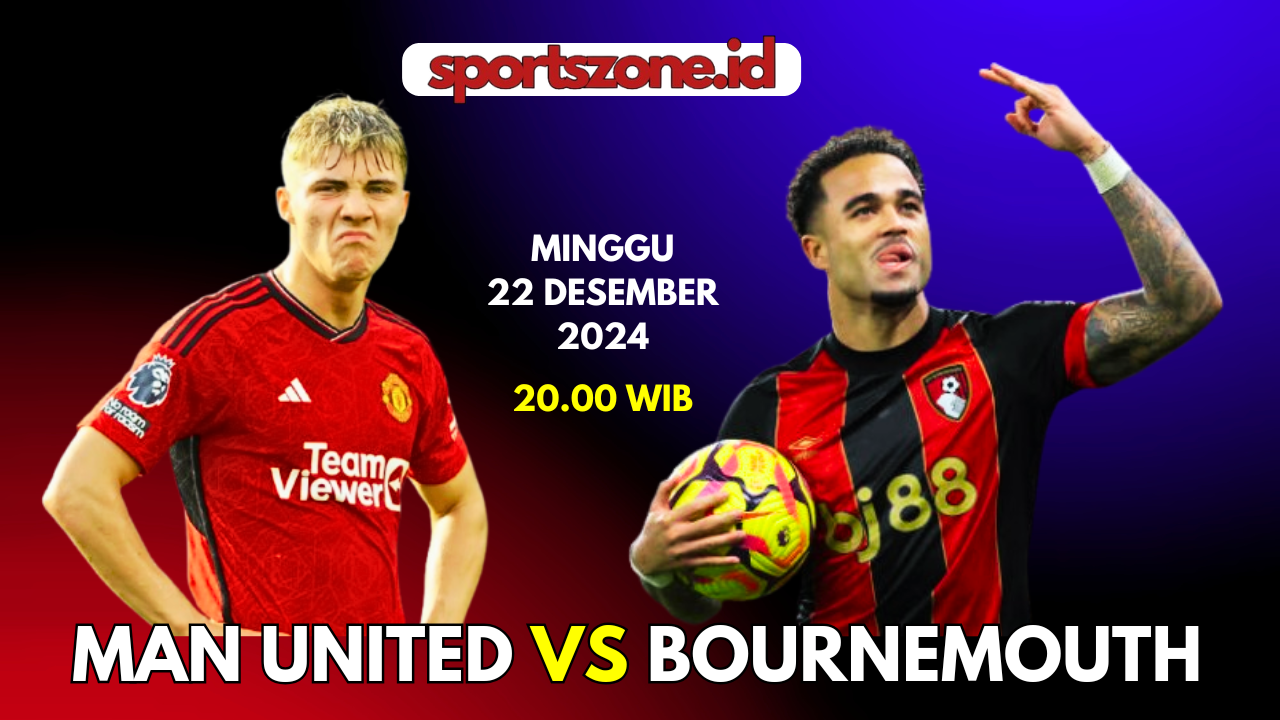 Link Nonton Siaran Langsung Liga Inggris: Manchester United vs Bournemouth