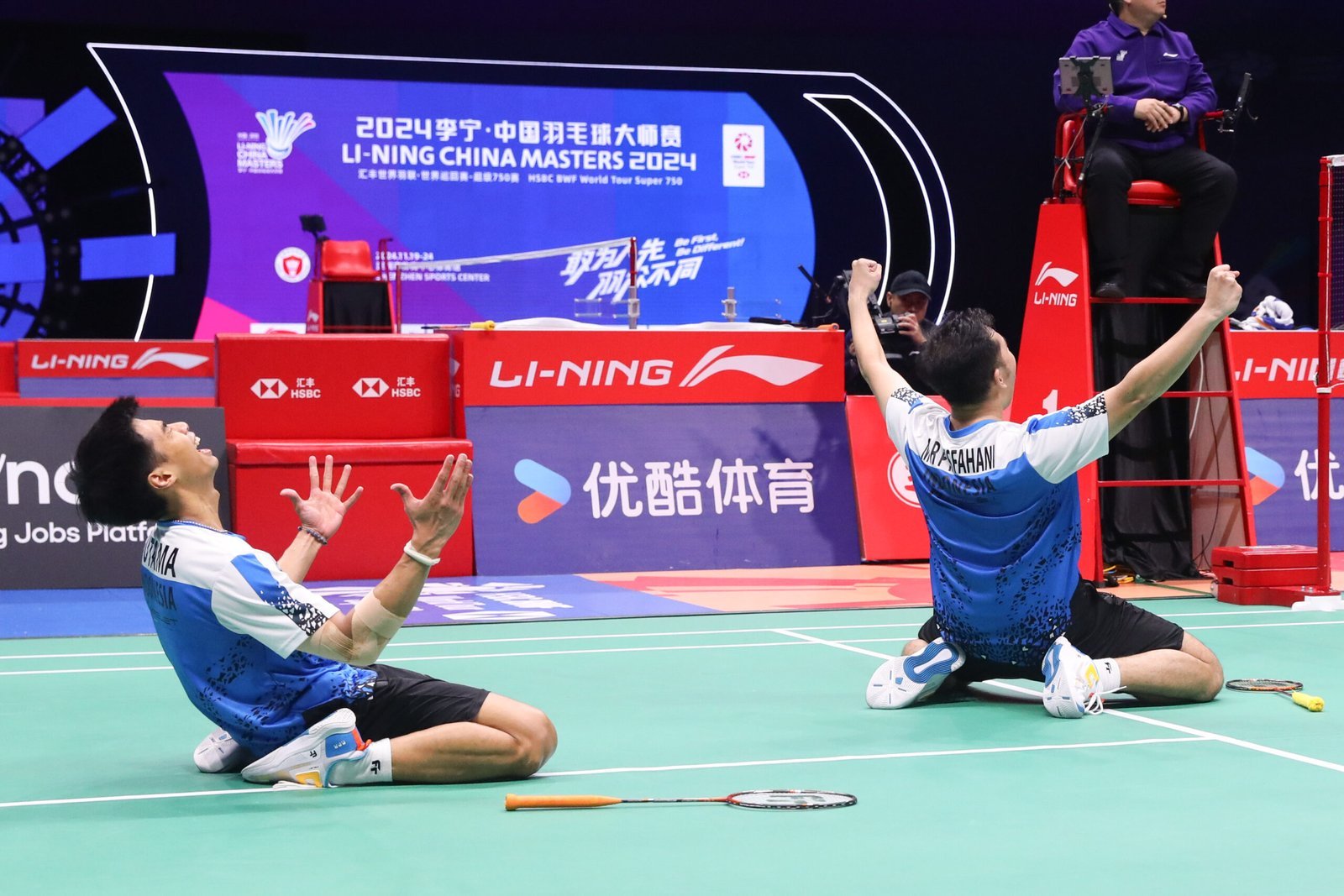 China Masters 2024: Belum Terbendung, Sabar/Reza Pulangkan Ganda Malaysia untuk Tiket Semifinal