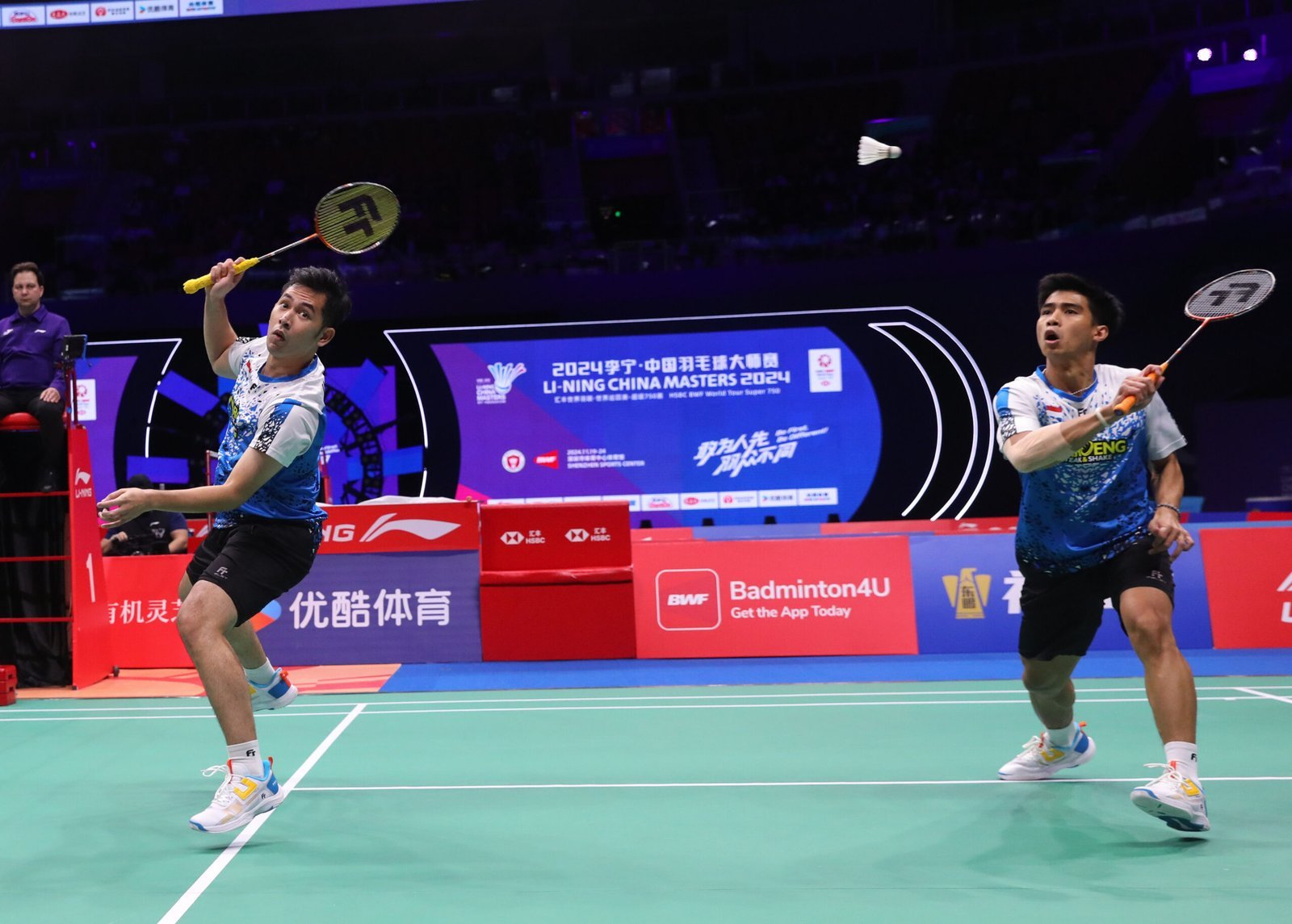 China Masters 2024: Lolos 16 Besar, Sabar/Reza Petik Keuntungan Ganda Kalahkan Wakil Tuan Rumah