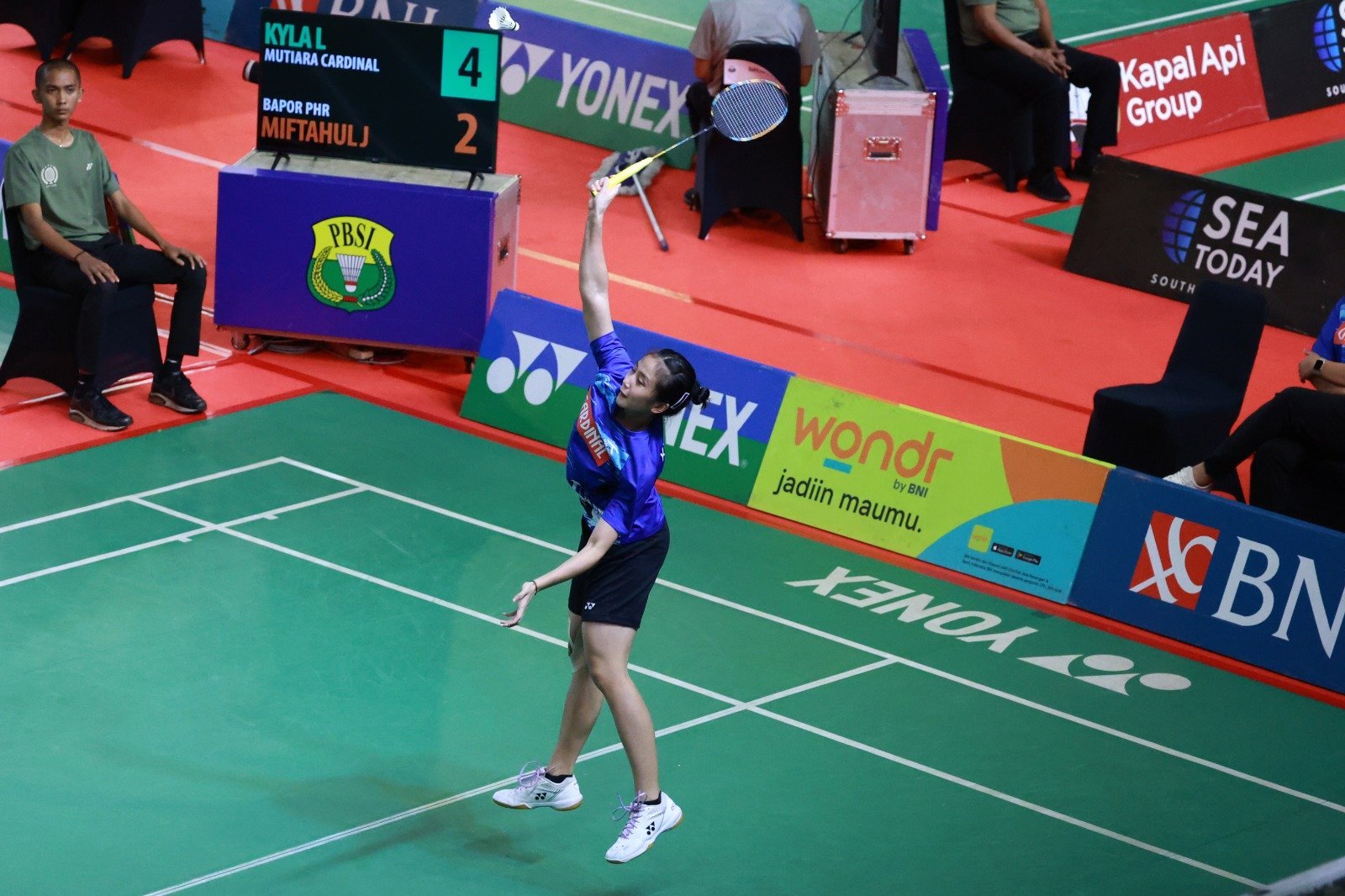 Tim Unggulan Berjaya di Hari Pertama WONDR by BNI Kejurnas PBSI 2024