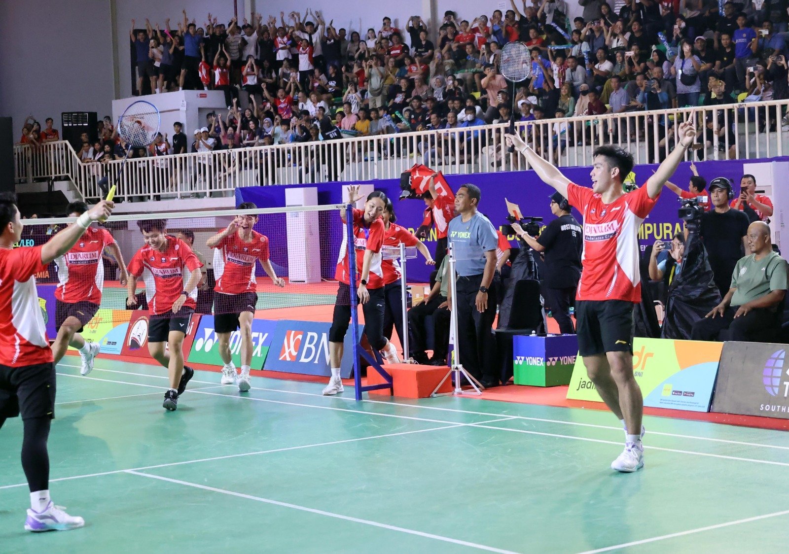 WONDR by BNI Kejurnas PBSI 2024: Sengit, Leo/Daniel Bawa Djarum Kudus Rebut Gelar Kelima