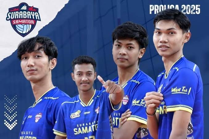 Hasil Proliga 2025: Surabaya Samator Susah Payah Tekuk Garuda Jaya