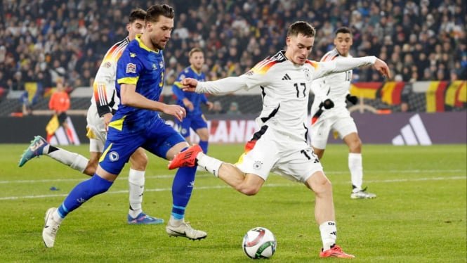 Hasil UEFA Nations League: Jerman Pecah Rekor 7 Gol, Belanda Juga Pesta Gol