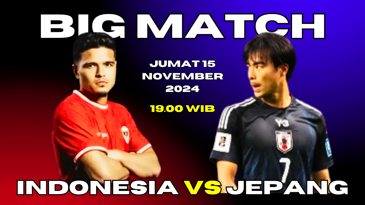 Link Nonton Siaran Langsung Timnas Indonesia vs Jepang di RCTI